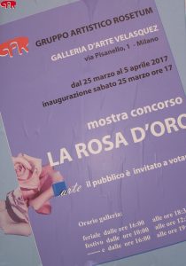 GAR - Mostra concorso La Rosa d'oro 2017