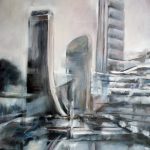 Anna Meroni - Citylife - Olio su tela - cm.60 x 50